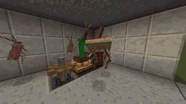 a screenshot of a minecraft game with a purple item that says ' emerald ' on it