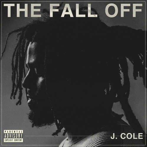 the album cover for the fall off by j. cole shows a man with dreadlocks