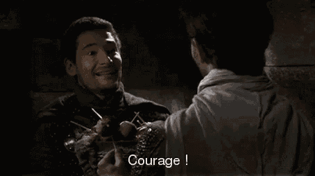 Courage ! GIF
