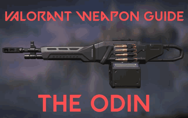 a video game weapon guide for the odin is displayed