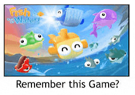 a picture of a game called fish in the water