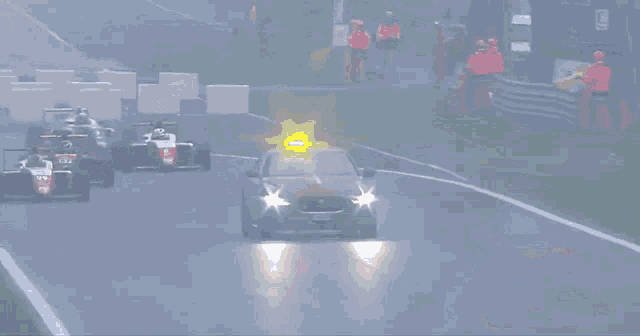 a race car with the number 17 on the side of it