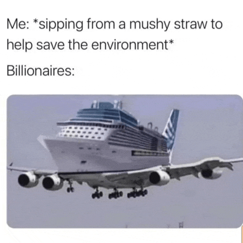 a large airplane is flying in the sky next to a large cruise ship .