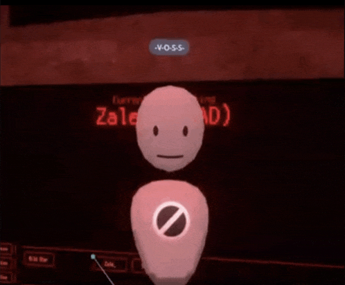 a screenshot of a video game with a smiley face and the name zale