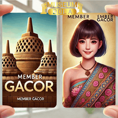 a person is holding a member gacor card