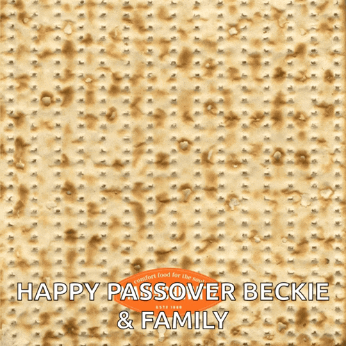 a happy passover beckie and family greeting card