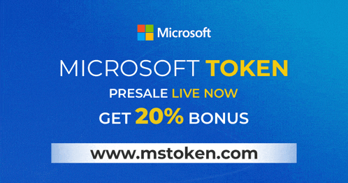 microsoft token presale now get 20 % bonus www.mstoken.com