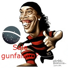 a cartoon of a soccer player giving a thumbs up while holding a soccer ball .