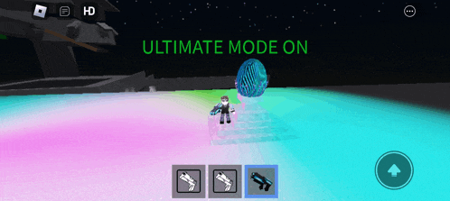 a screenshot of a video game with the words ultimate mode on