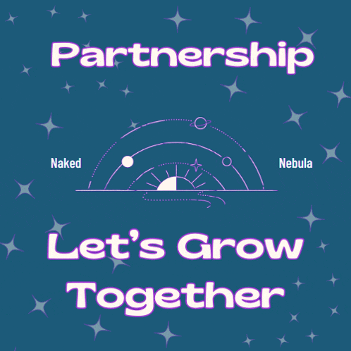 a poster that says partnership and let 's grow together