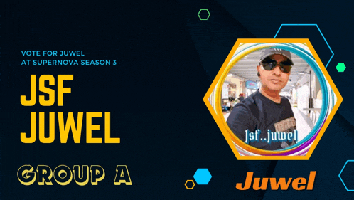 a poster for juwel at supernova season 3