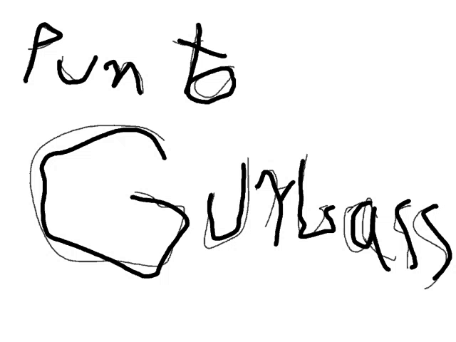 a drawing of the words fun to outlaws