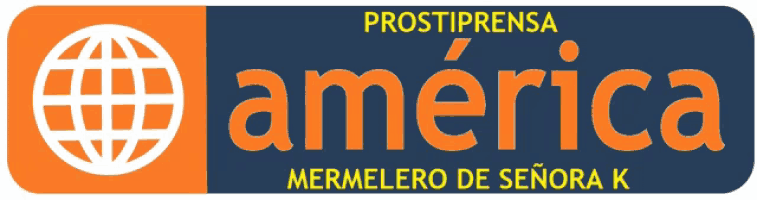 a logo for prostiprensa america mermelero de señora k.