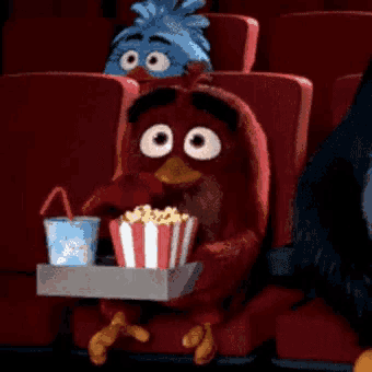 Angry Birds Popcorn GIF