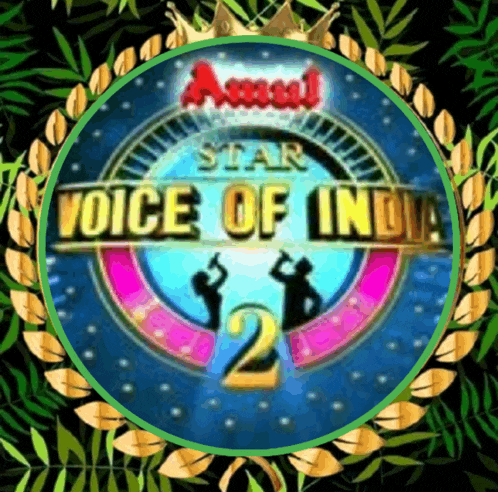 a logo for an amul star voice of india