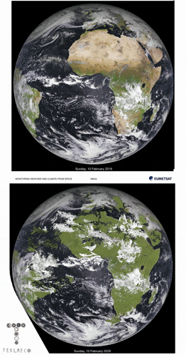 a picture of the earth taken on sunday february 12th 2019