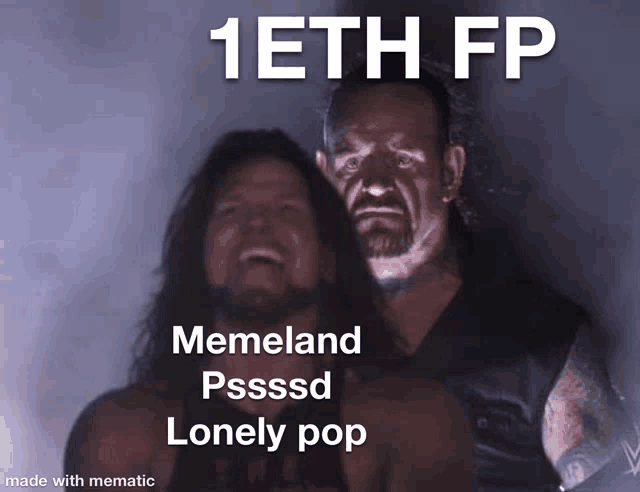 a meme that says memeland psssd lonely pop is made with mematic