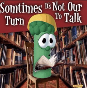 a book called sometimes it 's not our turn sits in a library