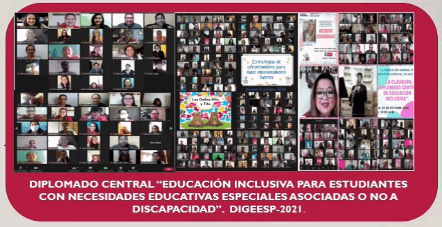 diplomado central " educacion inclusiva para estudiantes con necesidades educativas especiales asociadas o no a discapacidad " digesp 2021