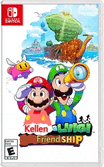 mario and luigi are on the cover of a nintendo switch game called kellen and luigi friendship .