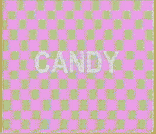 the word cocoa is displayed on a blue background