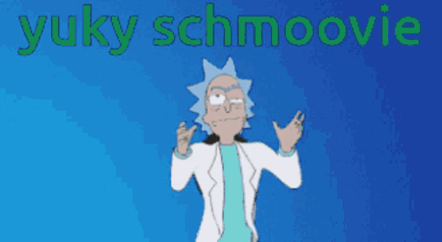 a picture of rick from rick and morty