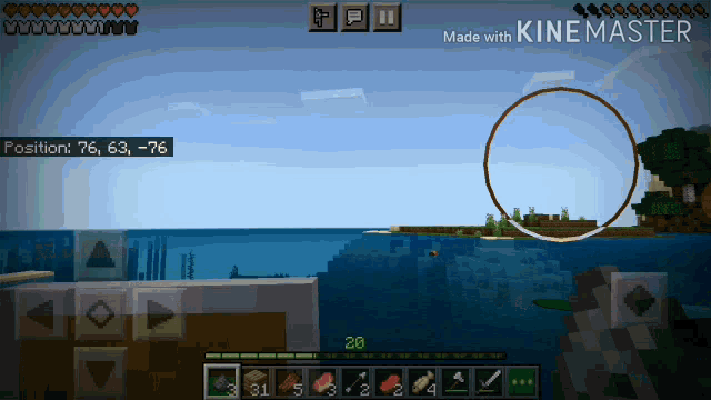 a screenshot of a video game with the words made with kinemaster on the bottom