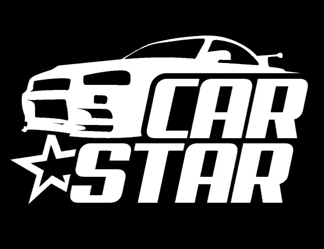 a car star logo with a star on the bottom