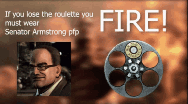 a poster with a picture of a man and a revolver that says " fire "