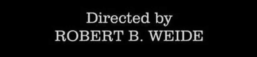 a sign that says directed by robert b. weide