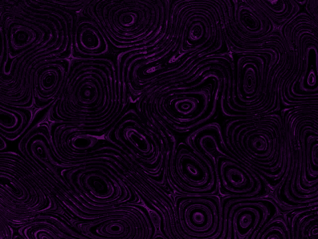 purple swirls on a black background that look like a painting