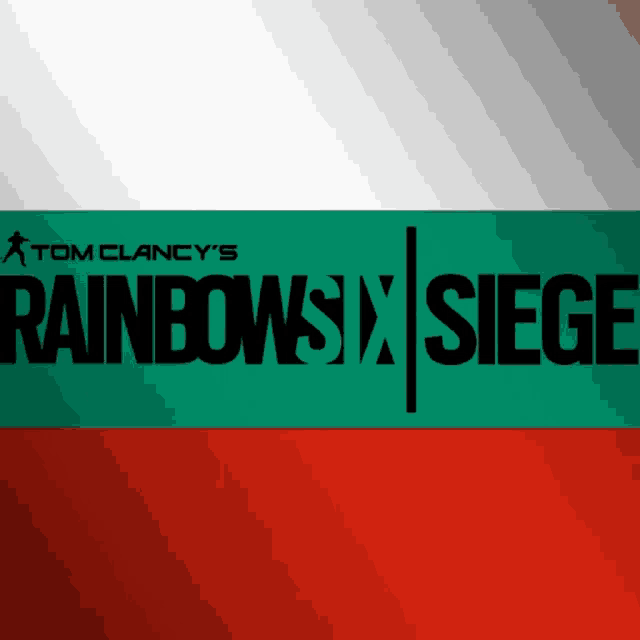 the logo for tom clancy 's rainbowsix siege