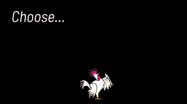 a black background with a rooster and the words " sound money "