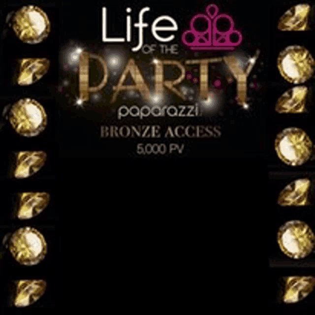 a life of the party paparazzi bronze access 5000 pv advertisement