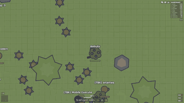 a screenshot of a video game shows smiley jr. and nebulix