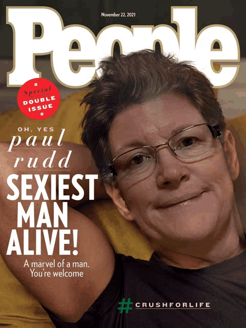 paul rudd is on the cover of the november 22 2021 issue of people magazine