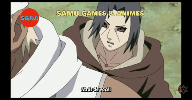 samu games and animes sg & a shows a cartoon character