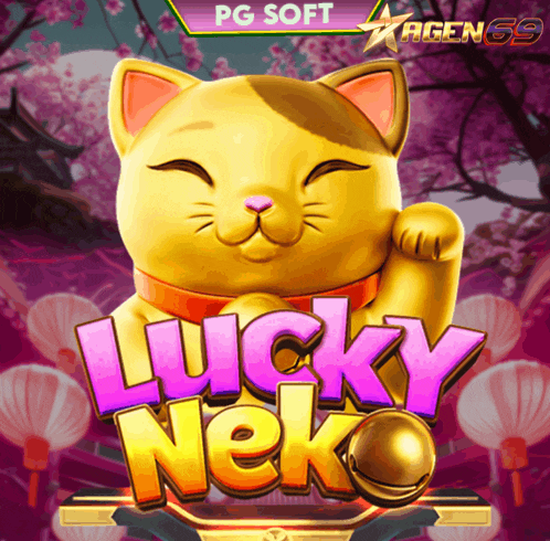 lucky neko is a pg soft game with a cat