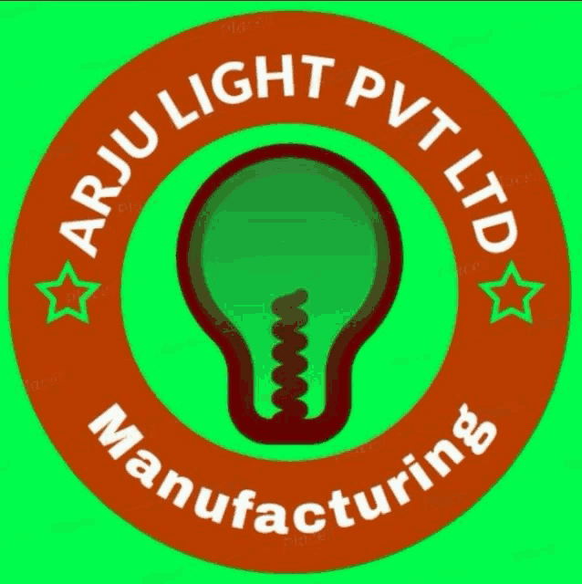 a logo for a company called arjun light pvt ltd