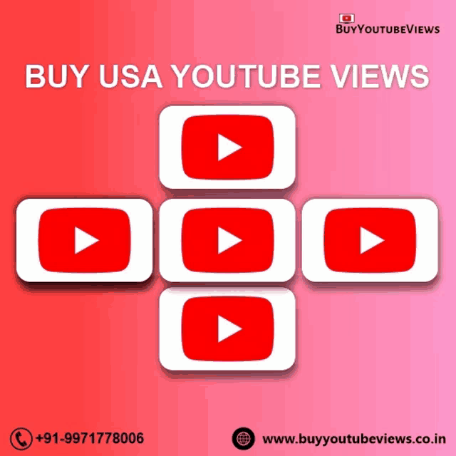 a poster for buy usa youtube views