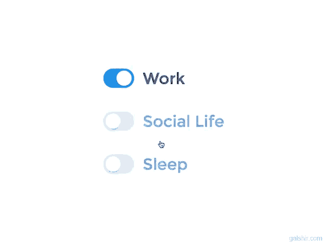 a graphic that says work social life and sleep on a white background