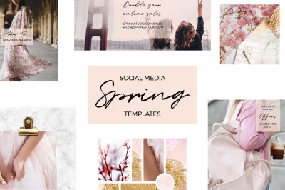 Social Media Spring Templates