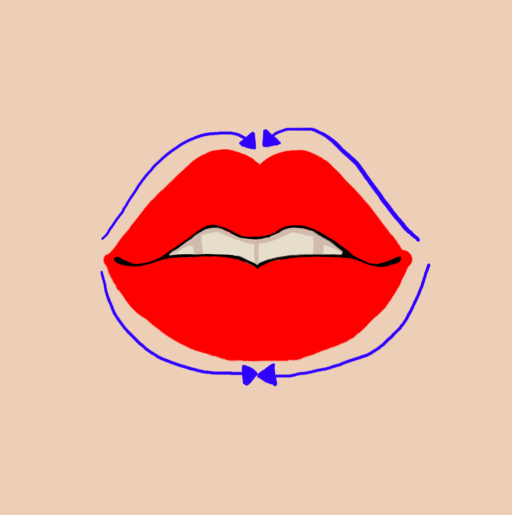 Update more than 73 lips drawing color best - nhadathoangha.vn