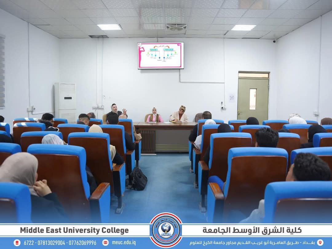 وحدة شؤون المرأة في كلية الشرق الأوسط الجامعة تنظم ندوة توعوية عن الفحص الدوري للأمراض المزمنة والسرطانية