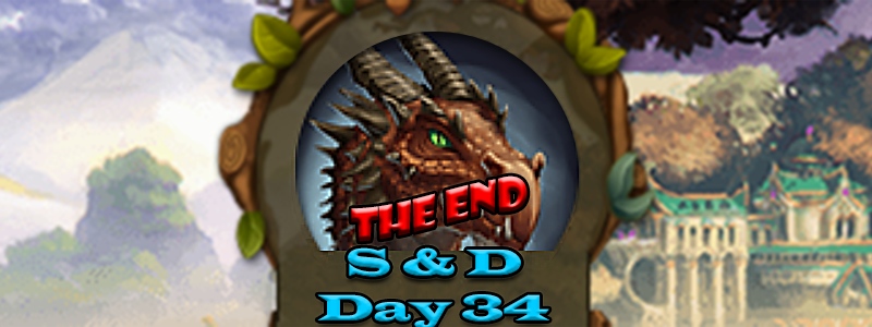 Read more about the article Elvenar Sorcerers & Dragons – Day 34 [100%] – The End