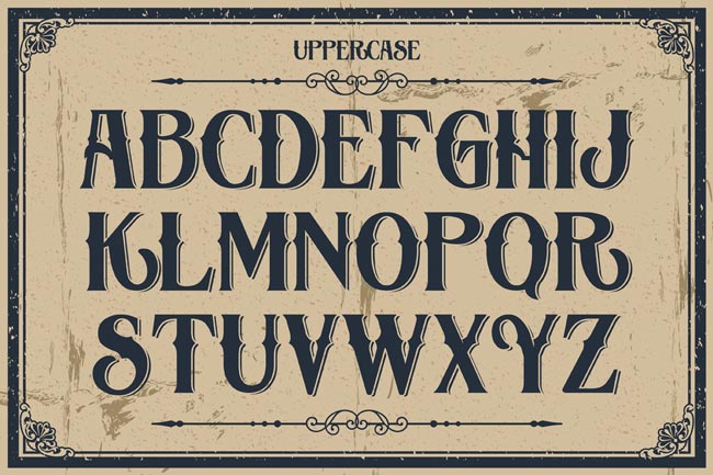 Vintage Typography Fonts