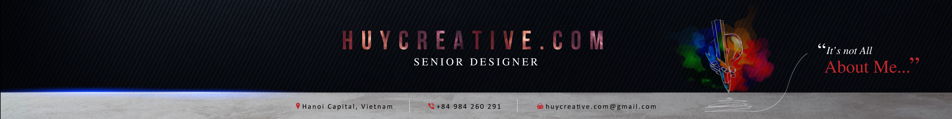 HUY CREATIVE's profile banner
