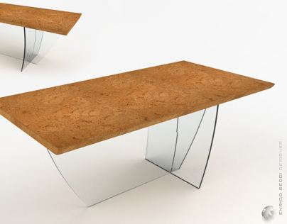 COSS Table : COrk + glaSS