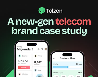 Telzen - Telecom brand case study