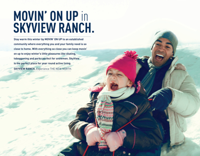 SkyView Ranch Print Advertising
